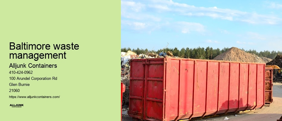 Dumpster prices Baltimore