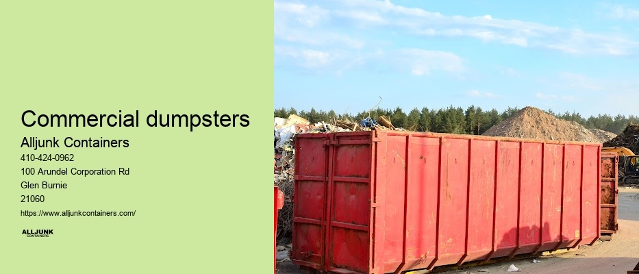 Dumpsters Baltimore