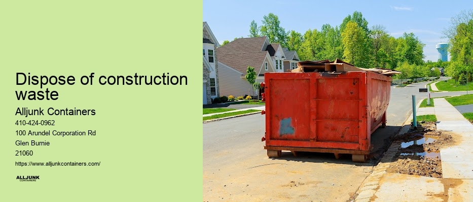 Affordable waste disposal