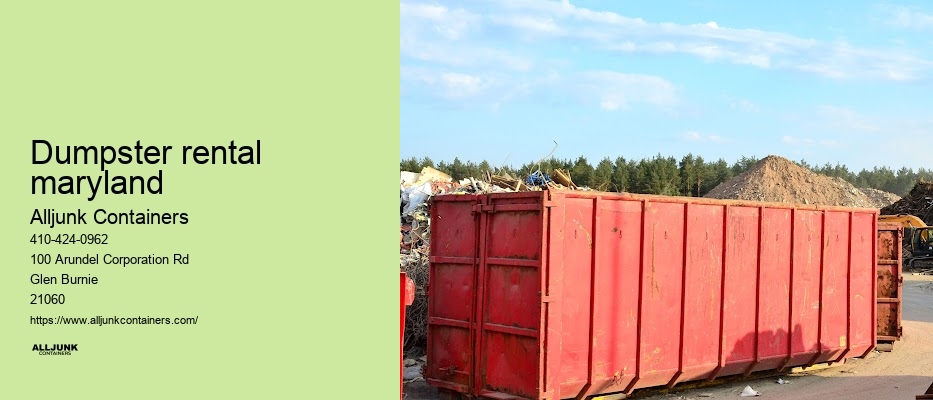 Rent a dumpster for spring cleaning