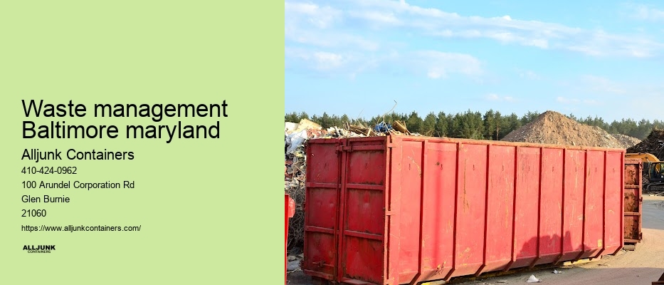 Yard waste pickup Baltimore county