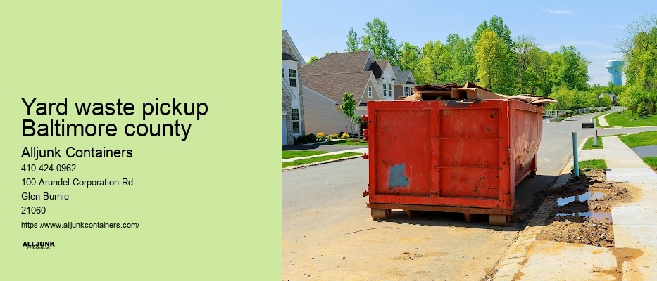 Roll off dumpsters Baltimore